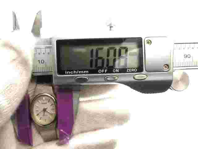 Vtg Sears Roebuck Phasar Quartz WR Analog 16mm Oval Watch (H199) "New Battery"