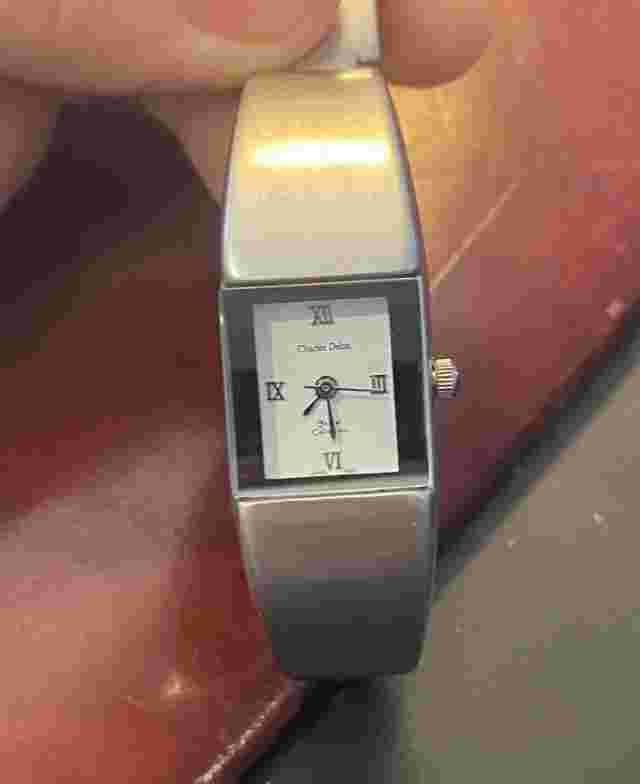 Women's Brush Metal Tone Charles Delon Jewel Collection Watch