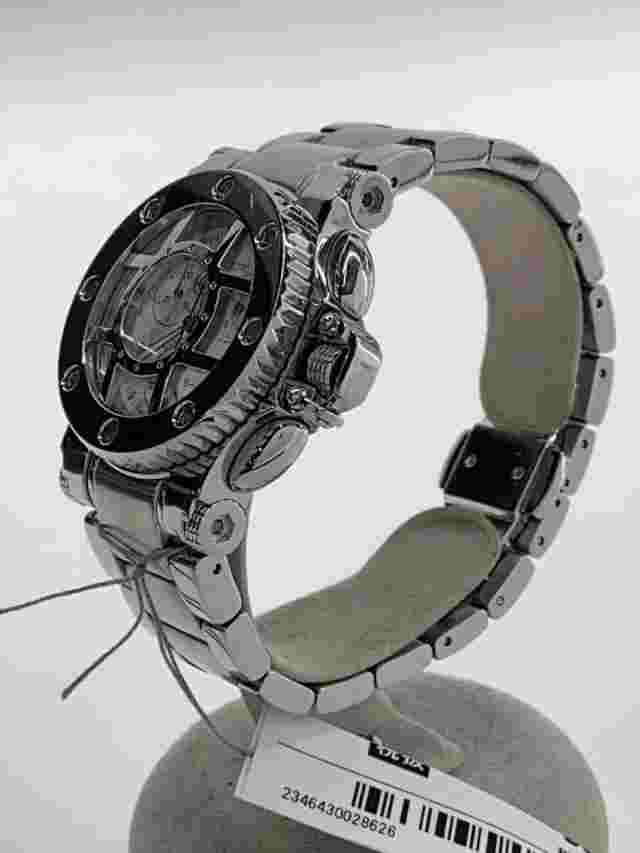 AQUANAUTIC Quartz Analog Stainless Steel White Near Mint JAPAN