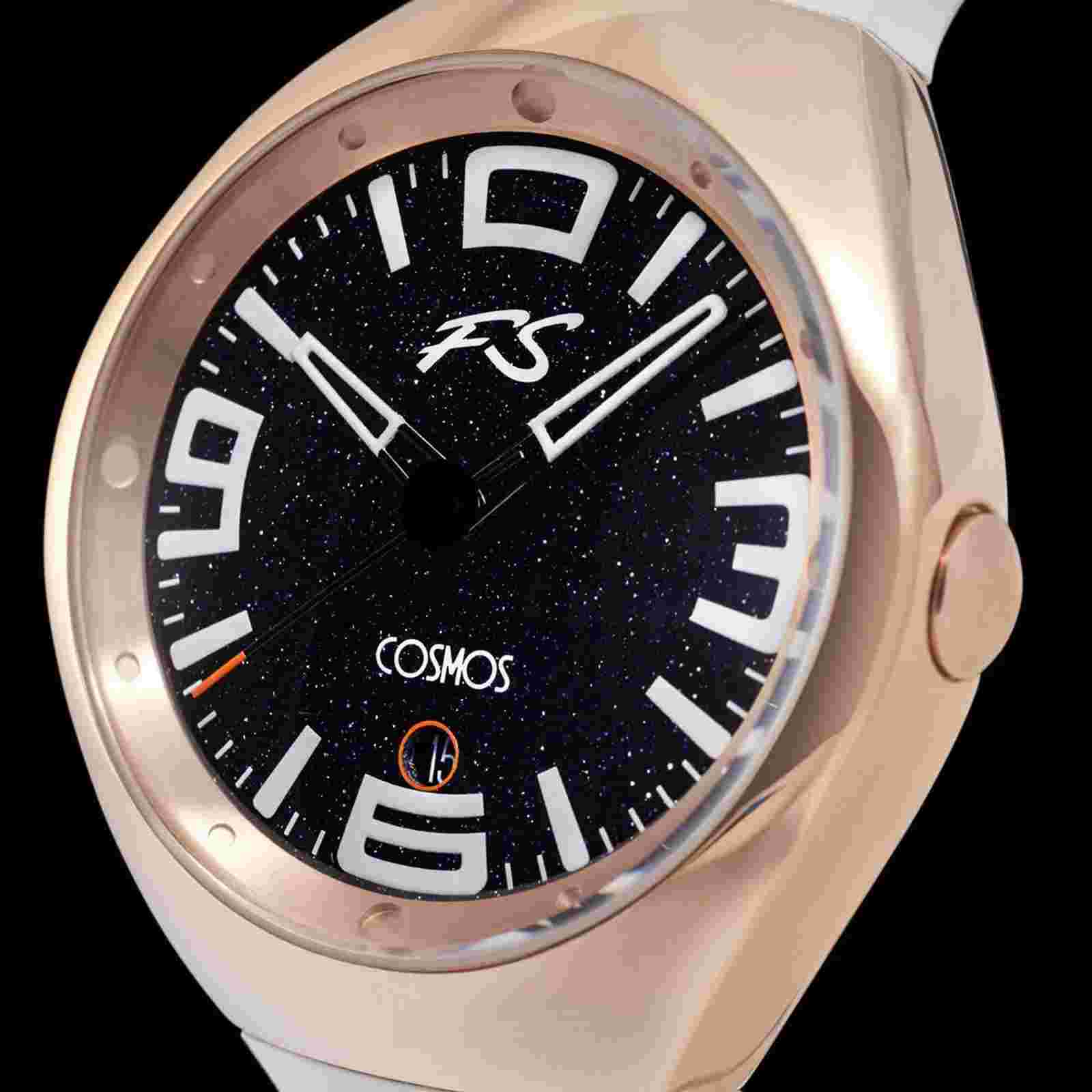 Szanto Icon Unisex Watch Frank Stephenson Cosmos Rose Gold Case IC-FS-9005