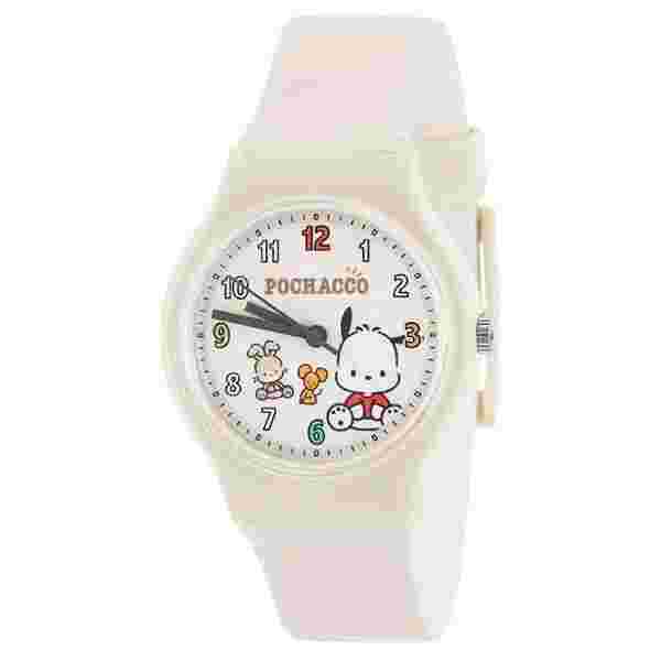 J-AXIS Watch Pochacco Watch SR-HA01-PCBE Girls Beige