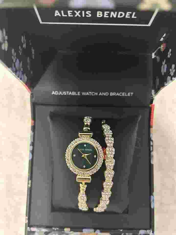 Alexis Bendel Adjustable Watch And Bracelet