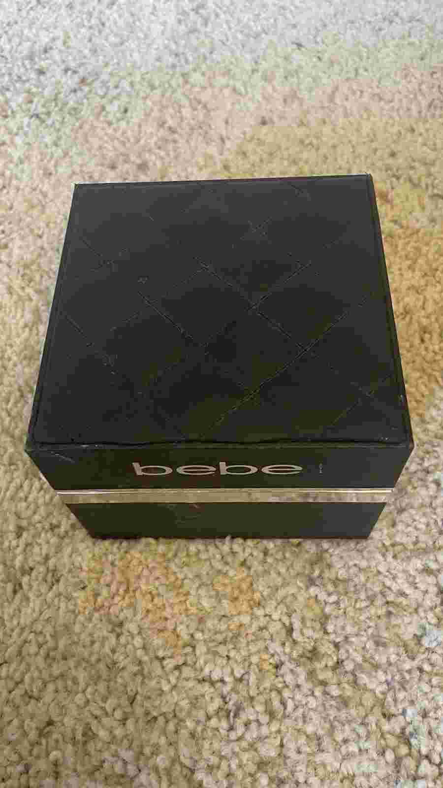 Bebe Women's Stainless Steel Watch Gold In Box