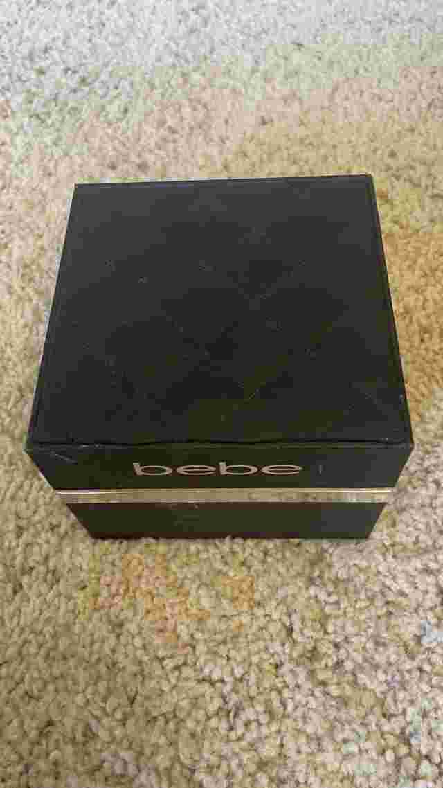 Bebe Women's Stainless Steel Watch Gold In Box