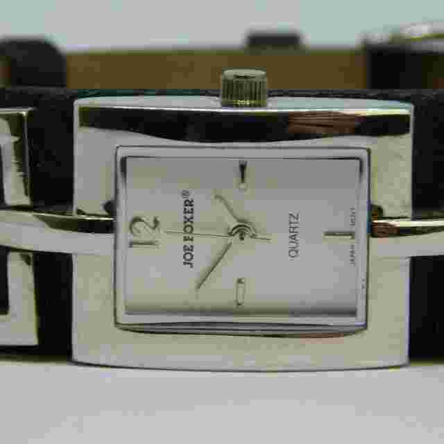 Joe Boxer Genuine Leather Quartz Analog Women's Watch New Battery