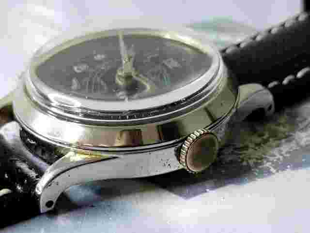 Suisse Cronostop Antigo Militar Telemetre Monobloco Raro