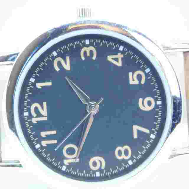 CALVIN HILL Military Style Dial Quartz Analog Women's Watch New Battery