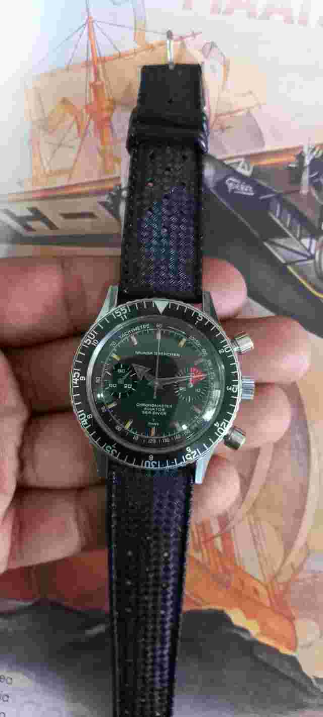 Nivada grenchen Chronomaster Aviator Valj 23.