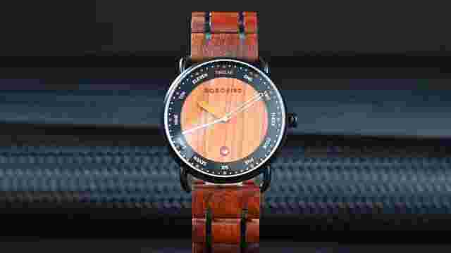 BOBO BIRD Natural Wooden Watch Unisex Quartz Wristwatch in 4 Colours