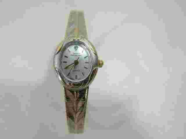 Ladies Women's Sarah Coventry Quartz Wristwatch ~ New Battery Runs Great!