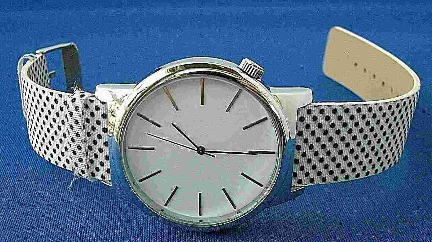 Of All Threads Stainless Steel Quartz Watch with Citizen (Miyota) Movement