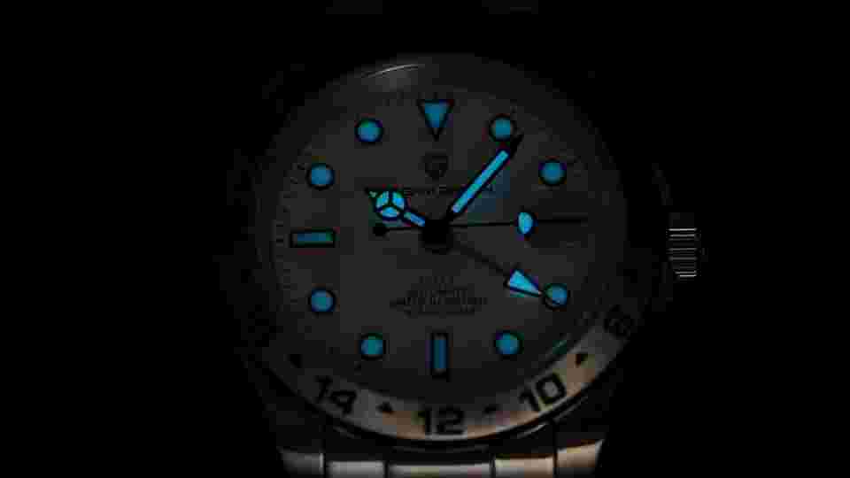 Mens Automatic Mechanical GMT Watch NH34 Movement Sapphire Glass 100M Waterproof
