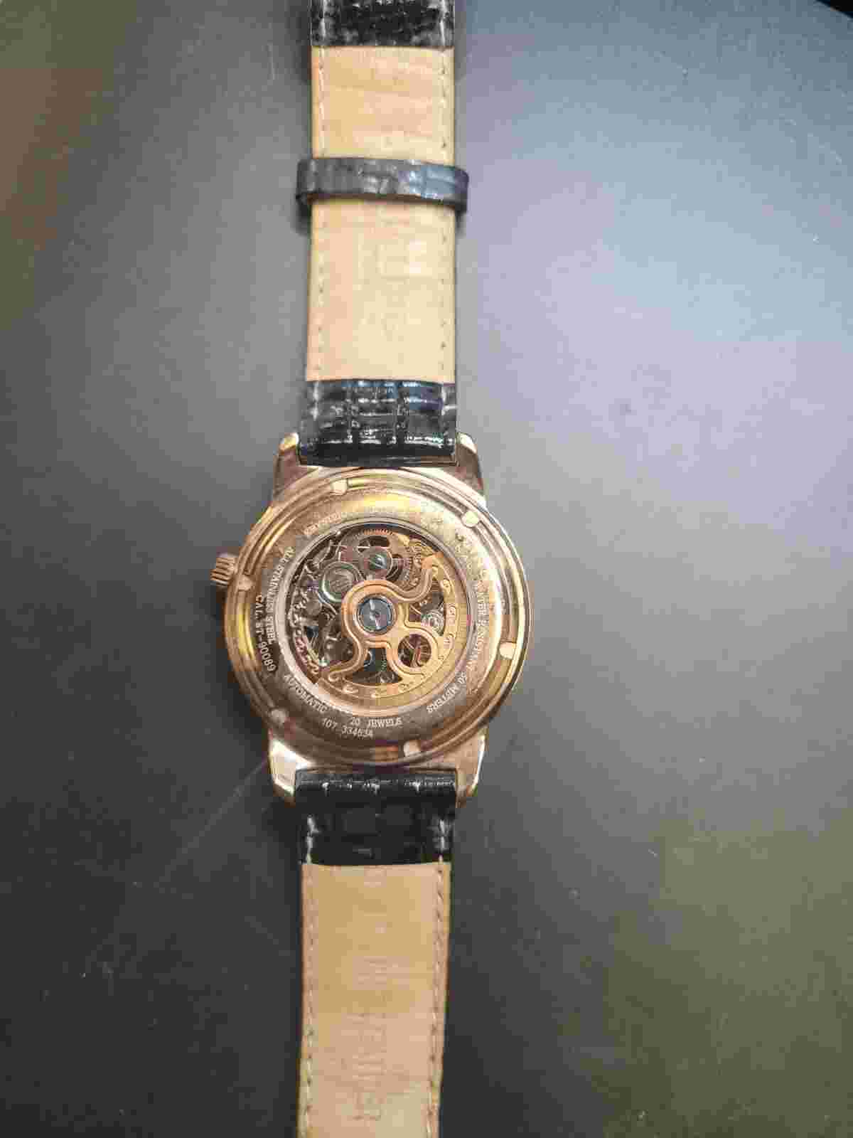 Sturling Rose Gold  Automatic Skeleton Watch (NX-MC)Wat-13