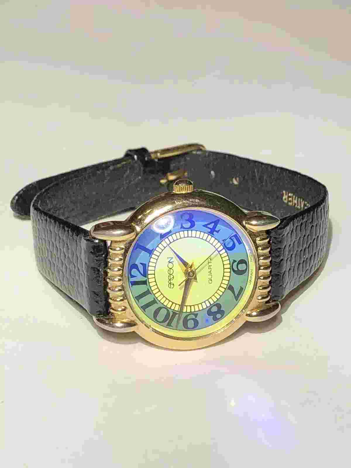Vintage Sasson Watch Womens Gold Tone