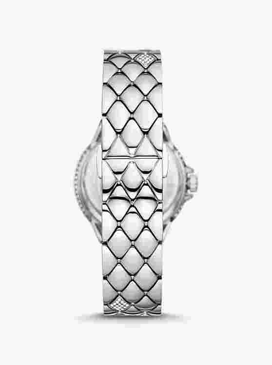 Michael Kors Mini Camille Pavé Silver-Tone Watch - MK4804