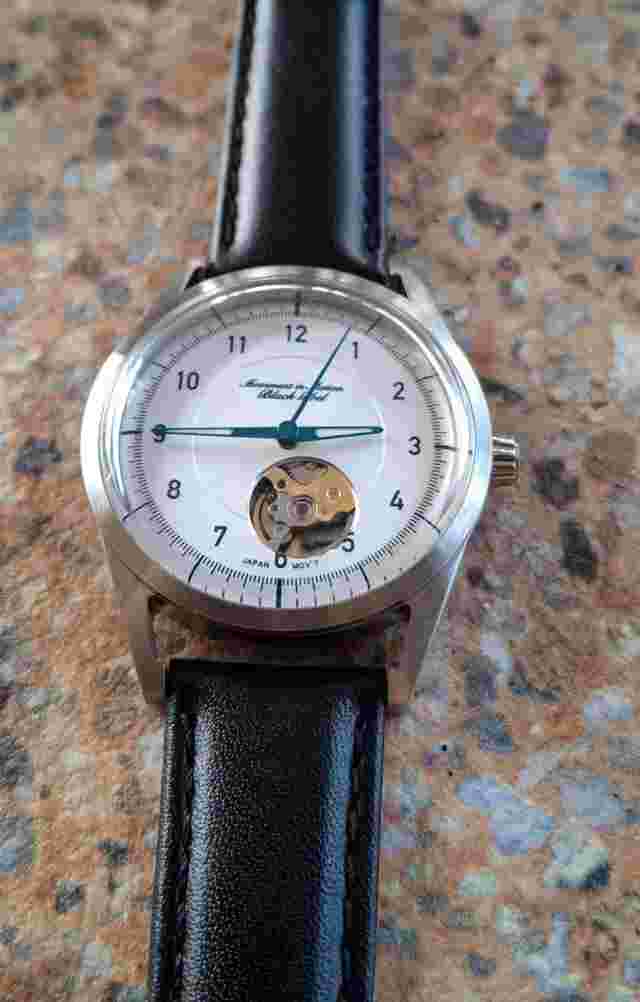 Rare Movement in Motion Black Label Miyota 90S5 24 Jewels Automatic 28800 BPH