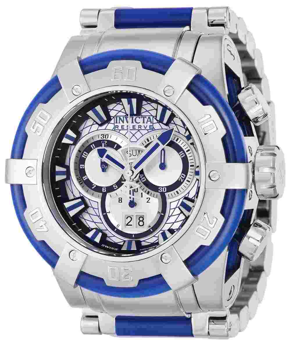 Invicta Reserve Hyperion Men's 53mm LARGE Luminous Tube Swiss Chrono Watch 37332