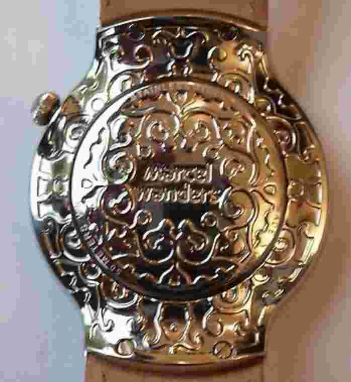 Alessi Marcel Wanders Ladies DRESSED Wrist Watch Silver White Belted