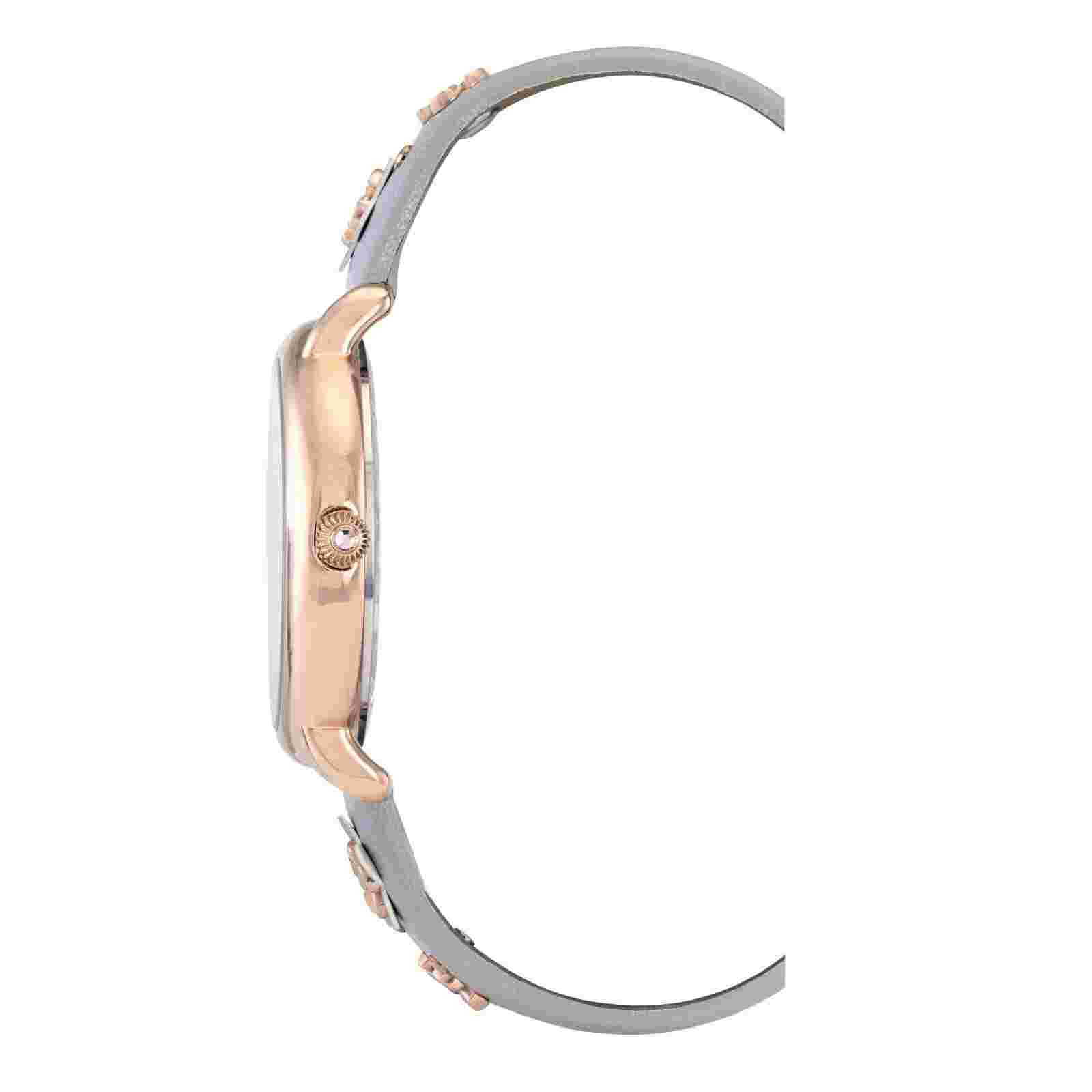 BCBGeneration GN50897003 Women's Rose Gold Crystallized Dial leather Watch