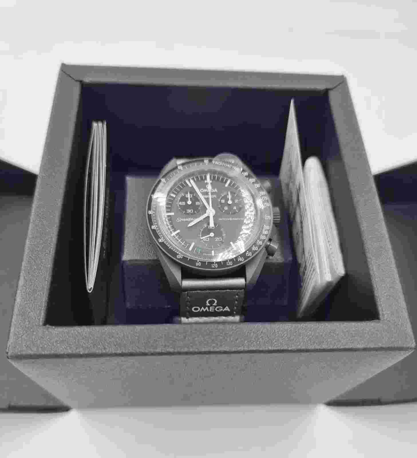 swatch x omega bioceramic moonswatch mission to mercury