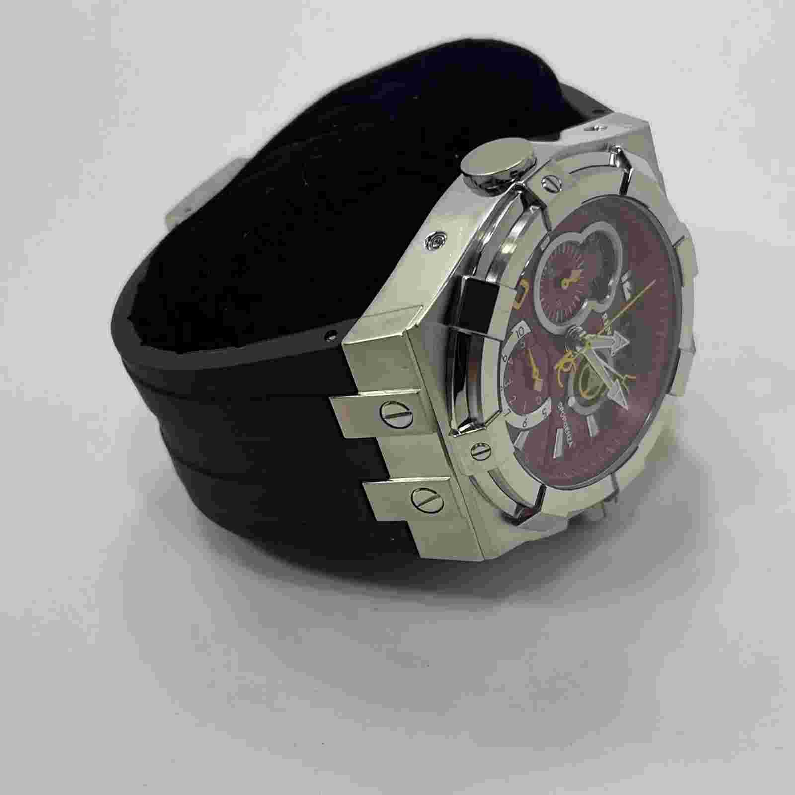Renato Sporgenza Swiss Quartz Chronograph w/purple  Topaz Ltd. Edition  39/40