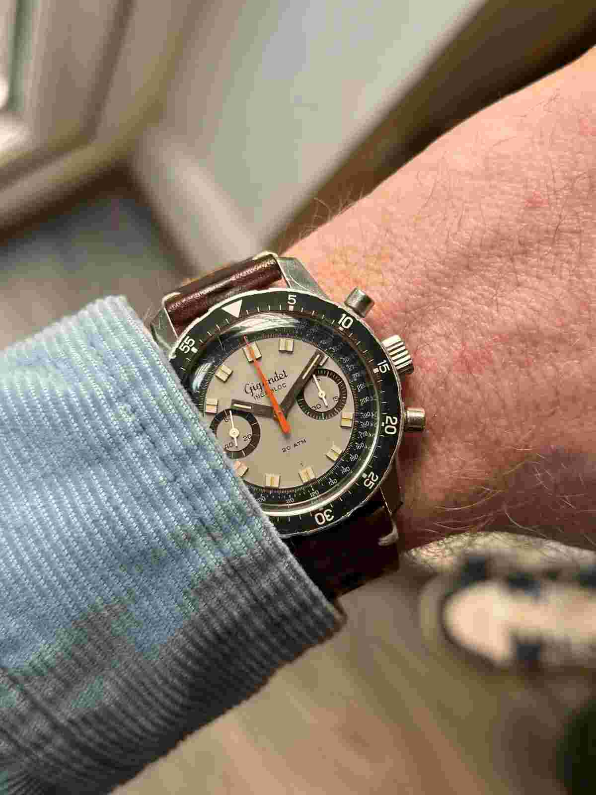 1970s Gigandet (Wakmann) “Big Boy” Chronograph - Landeron 248 - EPSA Case