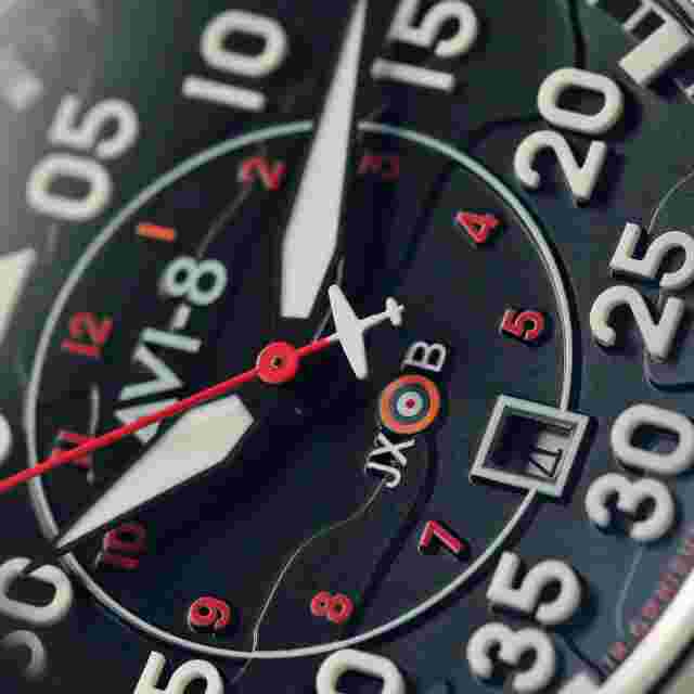 AVI-8 Hawker Hurricane Clowes Stainless Steel 46mm Japanese Automatic Wristwatch