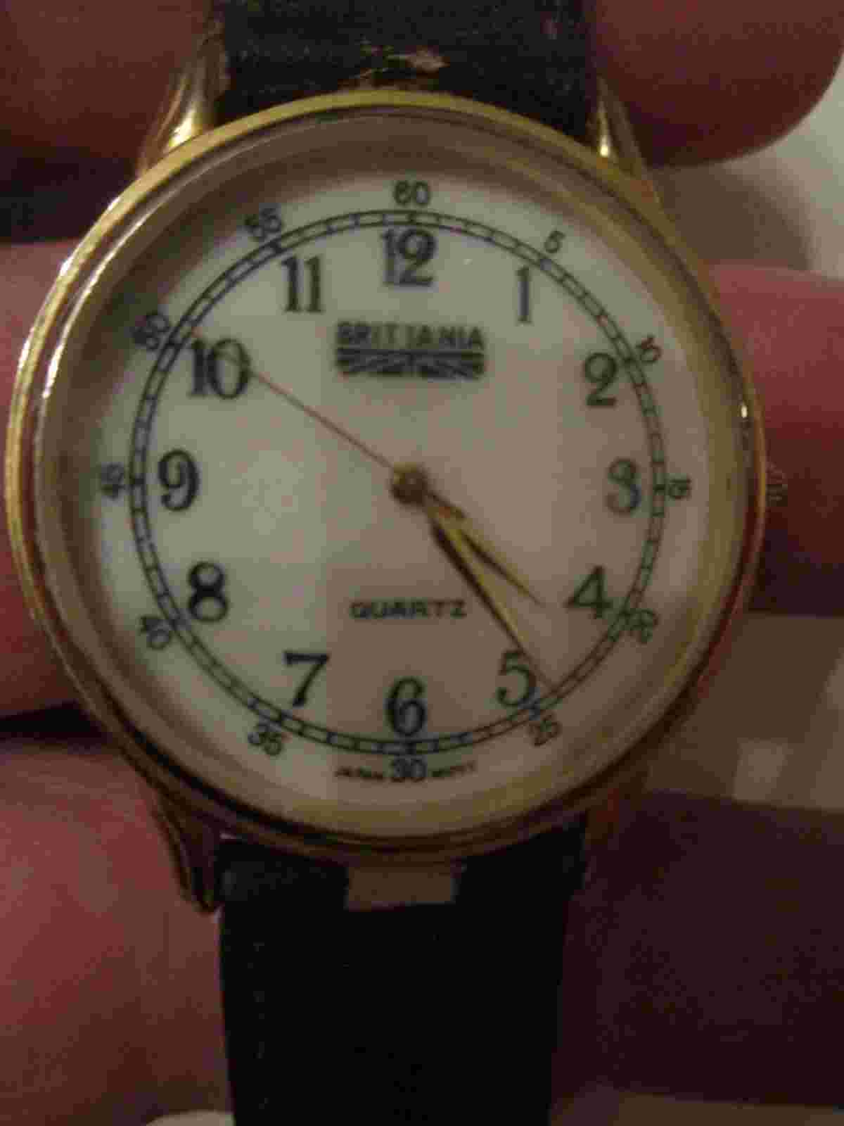 VINTAGE BRITTANIA WATCH QUARTZ - OFC-13
