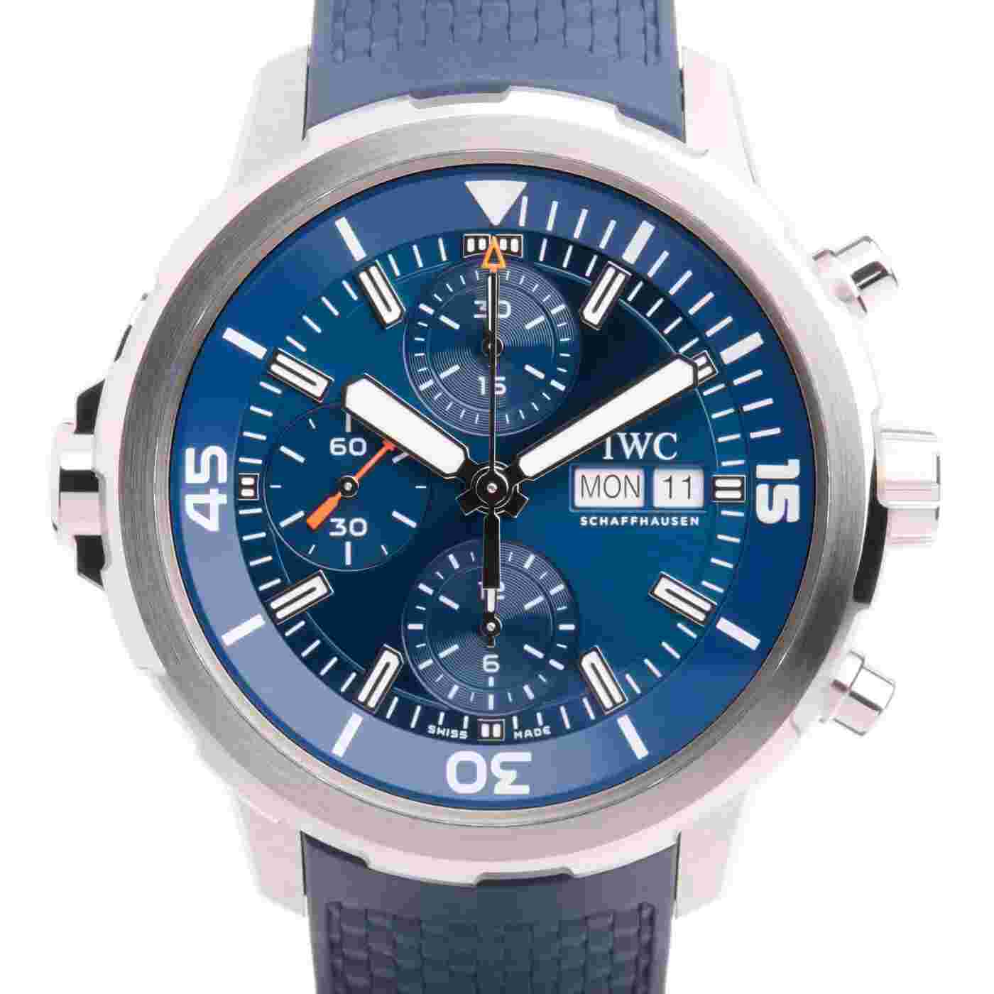 IWC Aquatimer Blue Men's Watch - IW3768-06