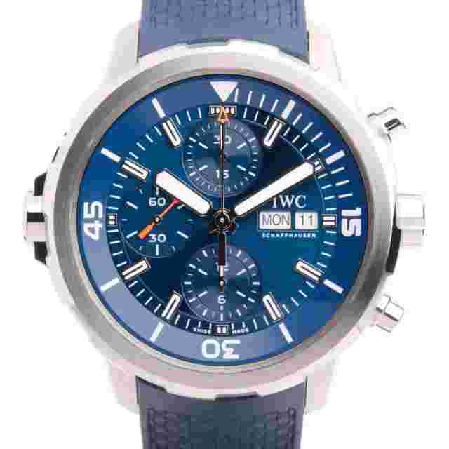 IWC Aquatimer Blue Men's Watch - IW3768-06
