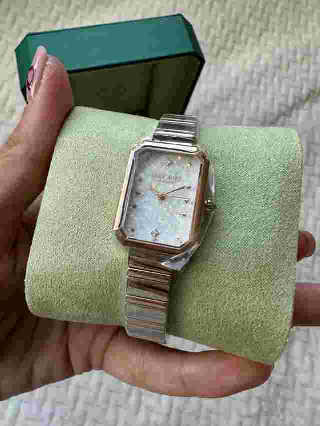 LOLA ROSE  watch women silver rose Gold