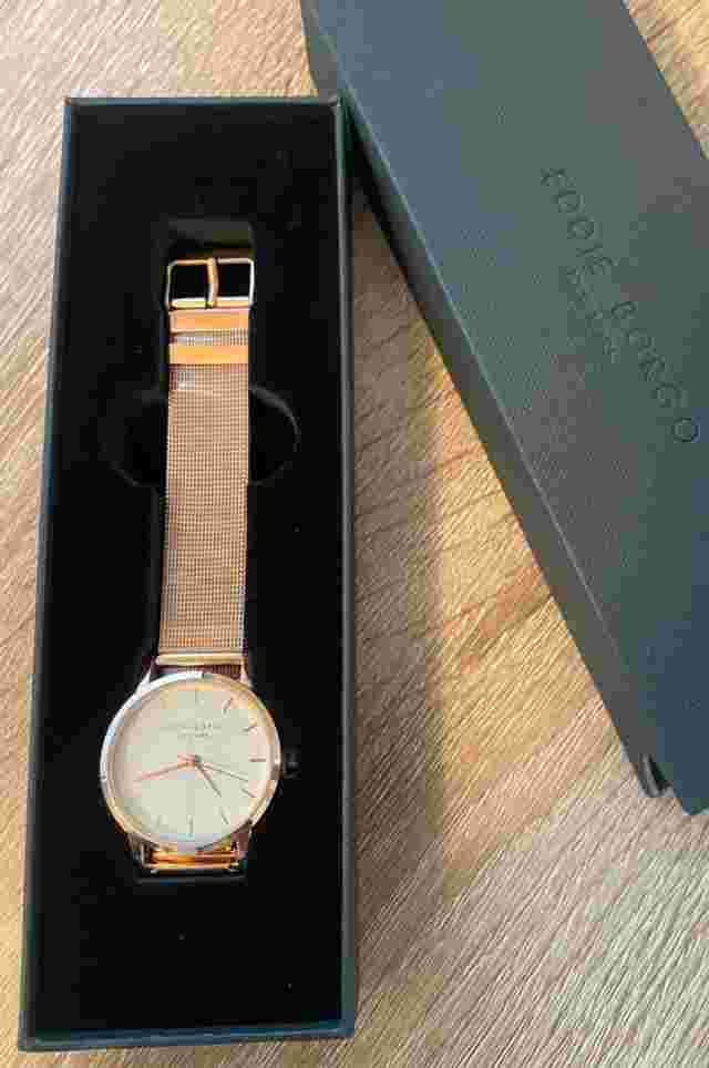 Rachel Zoe Eddie Borgo New York Soho Wrist Watch Rose Gold Plate