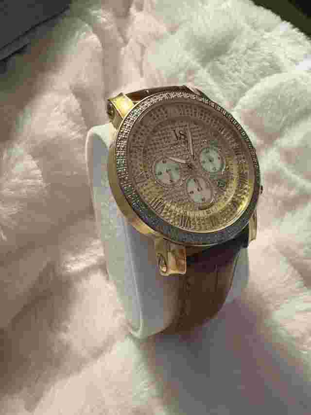 joshua and sons watch gold mens
