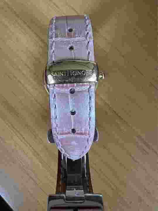 Saint Honore Digital Quartz Women Lutecia Cherry Blossom Edition Watch Vintage 0