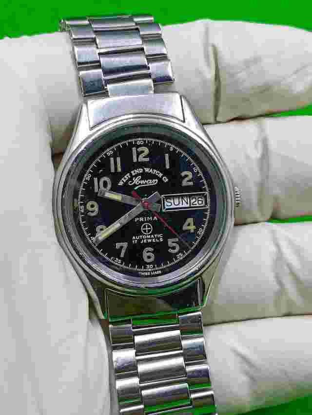 West End Co Watch 17 Jewels Automatic Day / Date Indicator