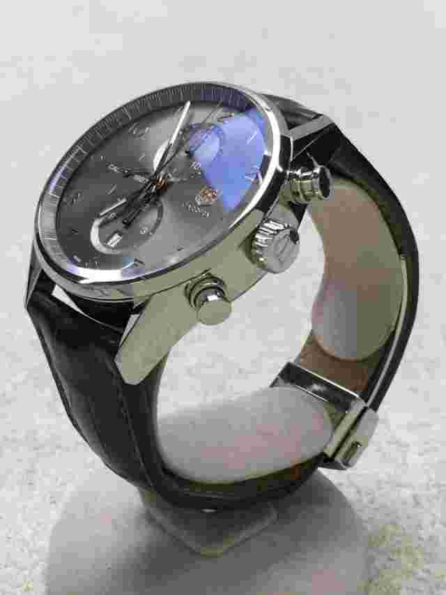 TAGHeuer Elegance Chronograph Caliber 1887 AT SS Leather 43mm 20230312