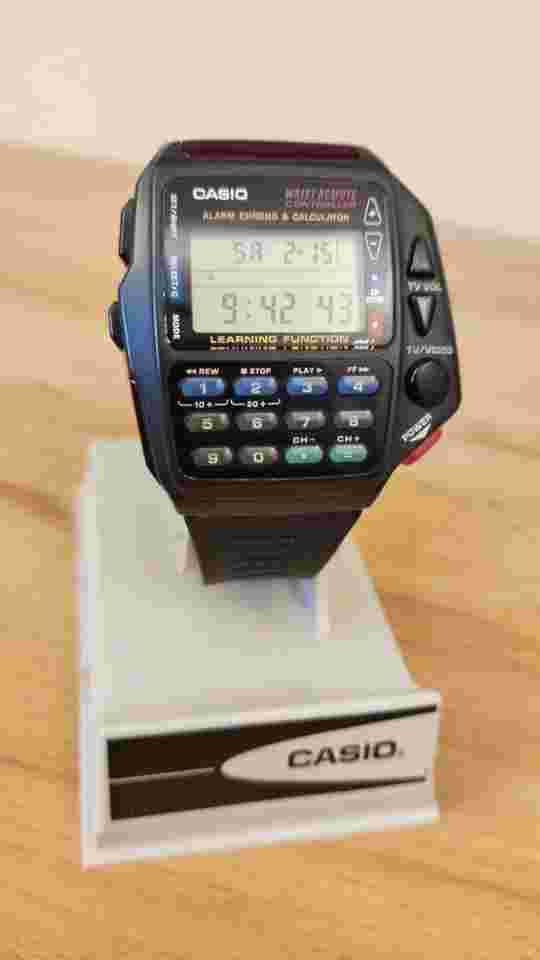 Casio CMD-40 1174 TV Remote/Calculator Watch