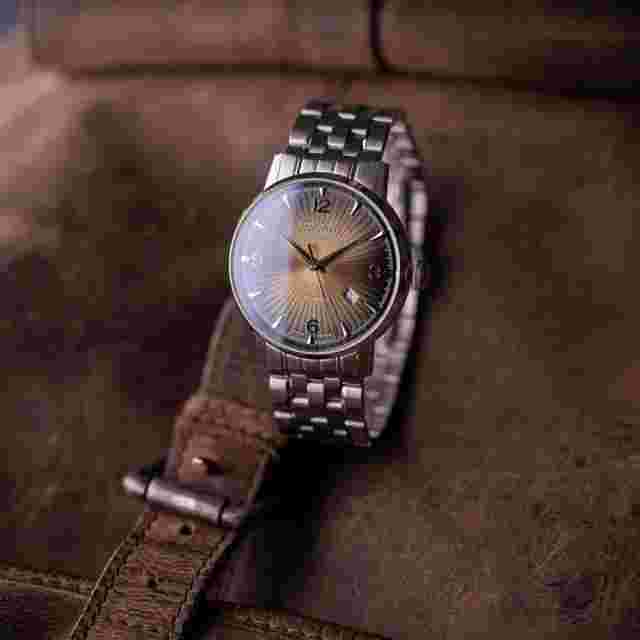 Bruno Söhnle Glashütte Stuttgart Automatik II Big Wristwatch Made in Germany 17-