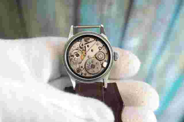 FELCA   - 1940's German Military watch,  vintage military wind up mens watch