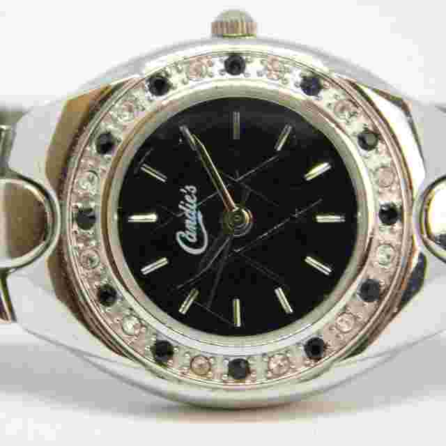 Candie's CAN043F Silver Tone Quartz Analog Women's Watch Sz. 6 1/2" New Battery