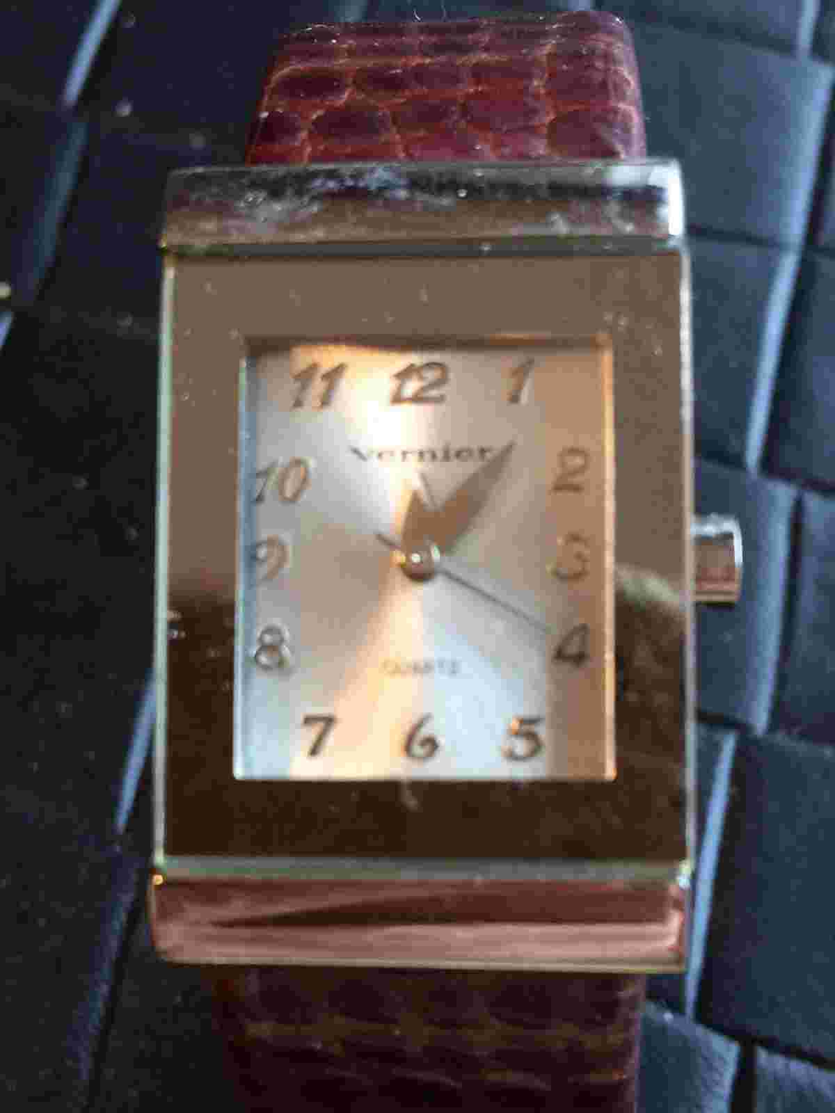Vernier Quartz Watch Women's Cuff Band