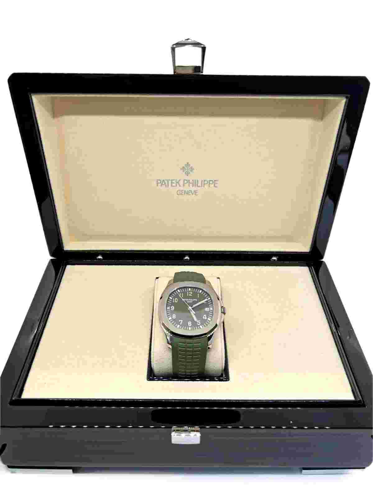 Patek Philippe Aquanaut Khaki Green Men's Watch - 5168G-010