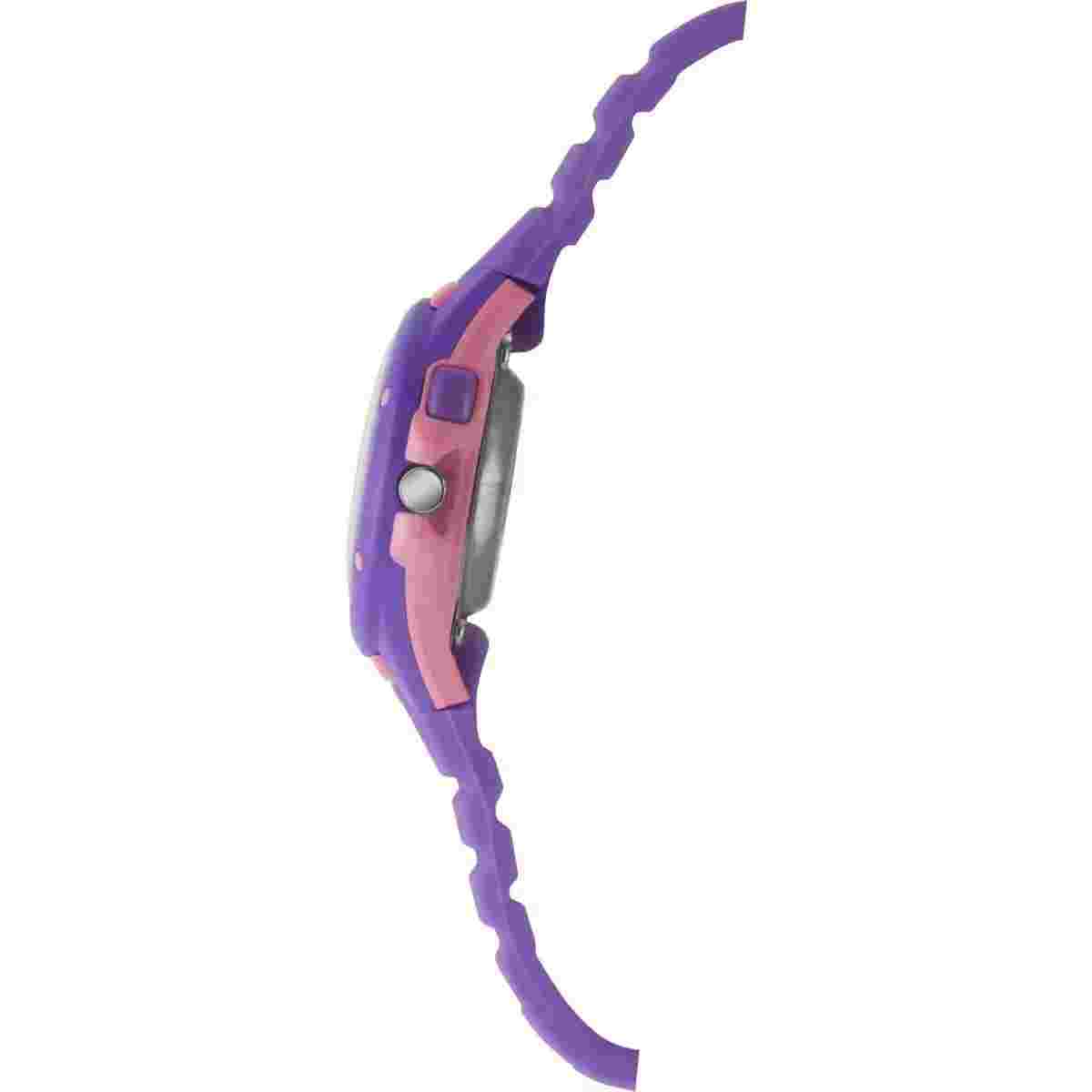 SINAR Youth Watch Wrist Analog Quartz Girls Silicone Band XB-17-7 Purple Pink