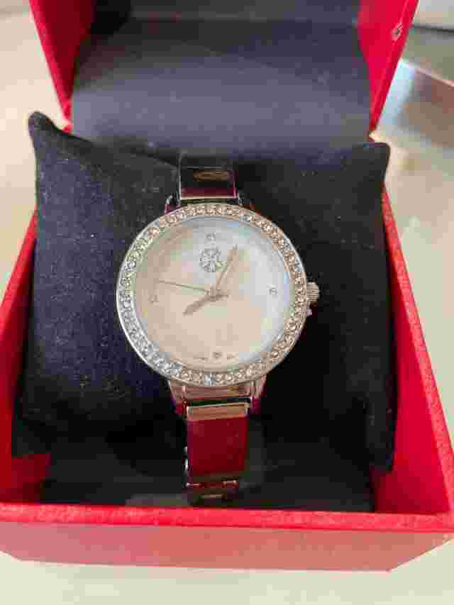 BNIB Christian Lacroix Ladies Stainless Steel Watch with Crystals