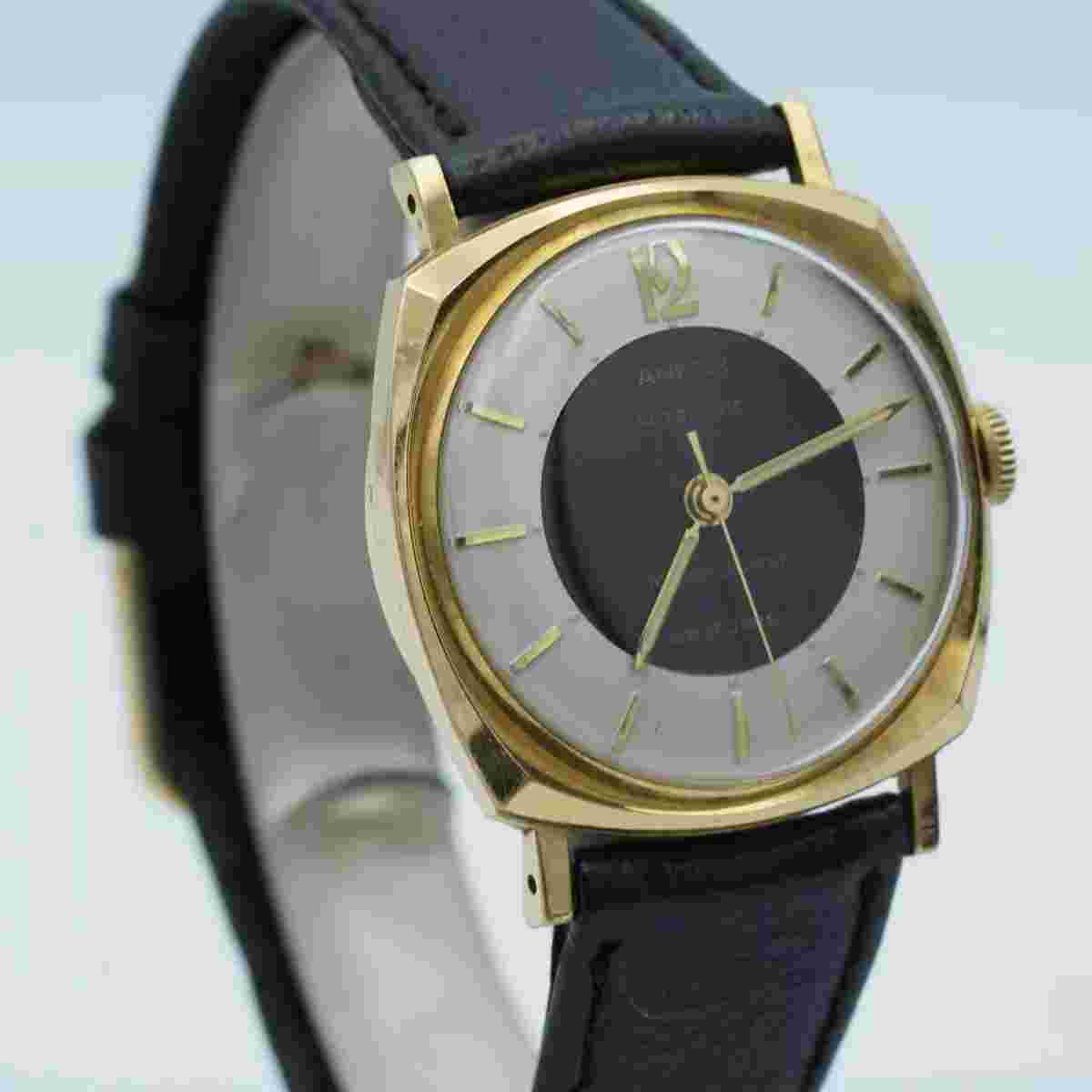 Anker Automatic Men's Watch 34MM Steel Vintage RAR with Leather Band Wrist Watch