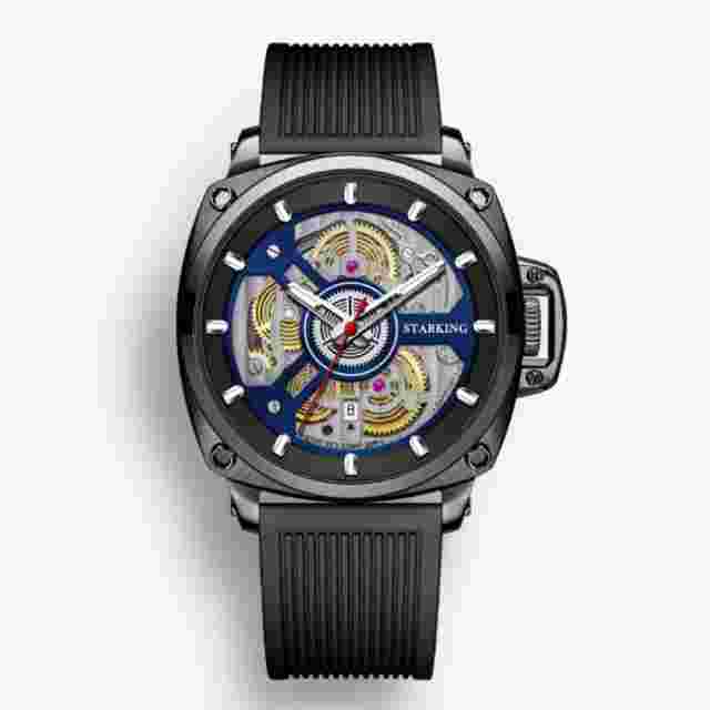 Men's Quartz Watch Japan Miyota Movement Stainless Steel 50M Waterproof Luminous