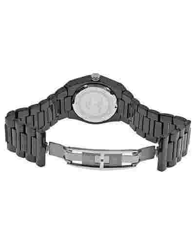 Swiss Legend Throttle Quartz Wom Watch SL-10054-BKYTSA Black Ceramic. New