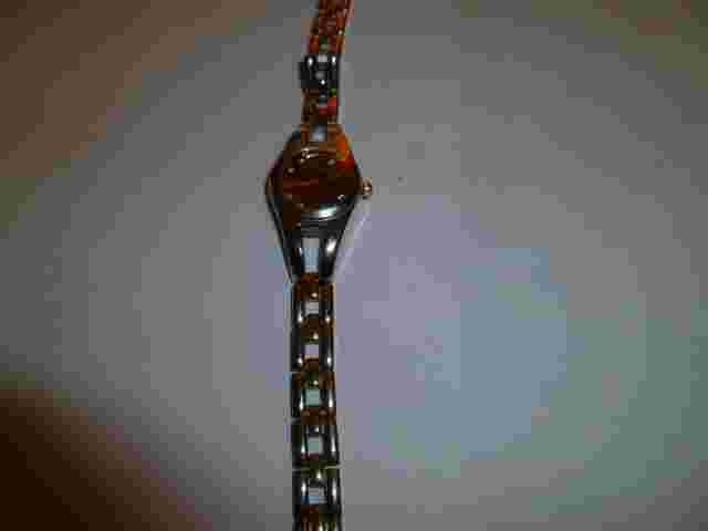 Vintage Gitano Japan Women's Polished Silver Water Resistant Quartz Watch