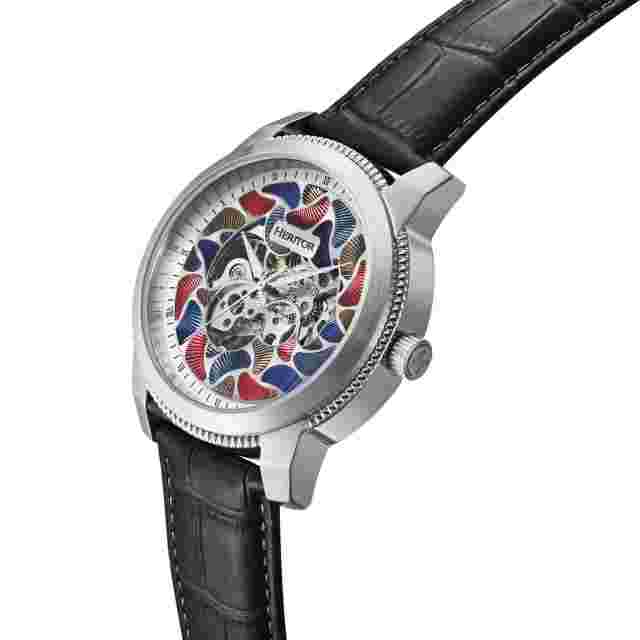 Heritor Emmanuel Semi Skeleton Custom Dial 45mm Wristwatch HERHS3701