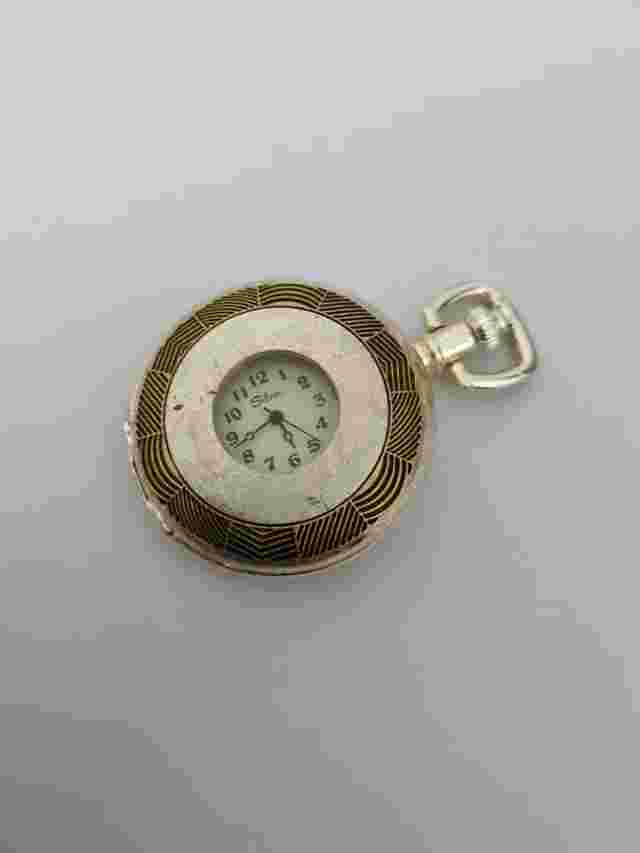 VTG Style Heritage Open Face/Back Pocket Watch (Working)